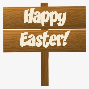 Happy Easter Sign Clipart