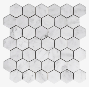 2" Bianco Gioia Marble Mosaic Tile Hexagon