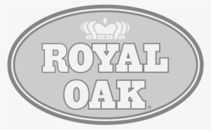 Royal Oak Bw - Royal Oak Charcoal Logo