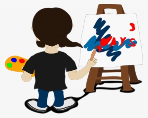 Painter Artist Paint Paintbrush Artistic C - Painter Clipart