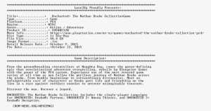 Nathan - Drake - Collection - Ps4-levelup - - Postage Stamp