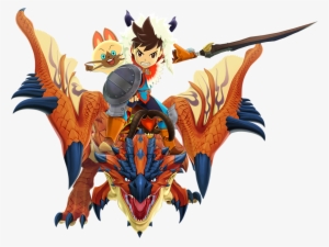 Monster Hunter Stores Comes Out Next Year In Japan - Monster Hunter Stories Png