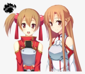 View 1234135422 , - Sword Art Online Silica Et Asuna