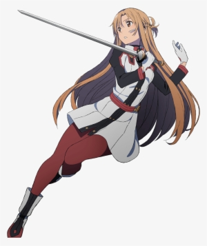 Download Png - Sword Art Online Ordinal Scale Asuna Sword