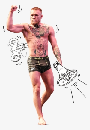 Get A Massive 40/1 On Conor Mcgregor To Beat Floyd - Mcgregor Png