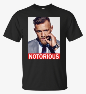 Conor Mcgregor Notorious Shirt - Notorious Mcgregor Png