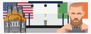 Conor Mcgregor's Proper No - Whiskey Bottle Clip Art