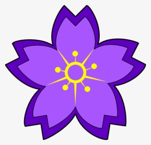Original Png Clip Art File Purple Flower Svg Images