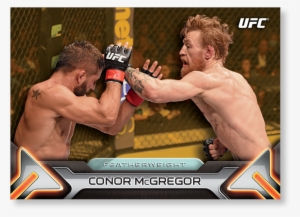 Eddie Alvarez Signed Ufc 2016 Topps Knockout 5x7 Gold