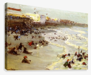 Coney Island Canvas Print