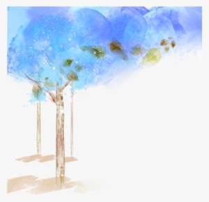 Download Blue Wallpaper - 插畫 楓葉