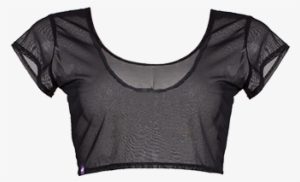 Black Crop Top Png