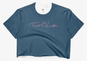 That O Life Signature Crop Top