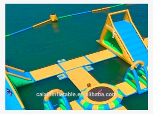 Inflatable Water Floating Island,water Toys For The - Water