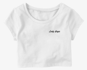 White Script Crop Top - White Cropped Top Png - 600x600 PNG Download ...