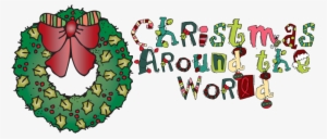 Clipart Black And White Download Around The World Winter - Dj Inkers Christmas Tree