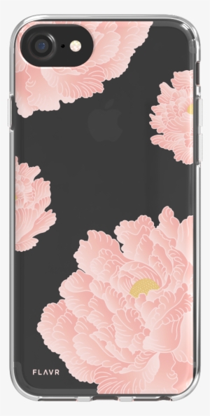 Iphone 8/7/6s Plus Flavr Pink Peonies Iplate Case
