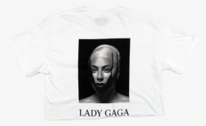 Joanne Script White Crop Top - Active Shirt