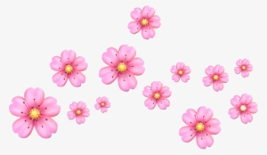 Cherry Blossom Clipart Crown - Cherry Blossom Emoji Png