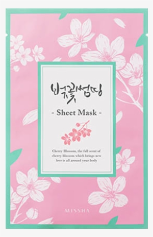 [review] Missha Cherry Blossom Something Sheet Mask - Missha Sheet Mask Cherry Blossom