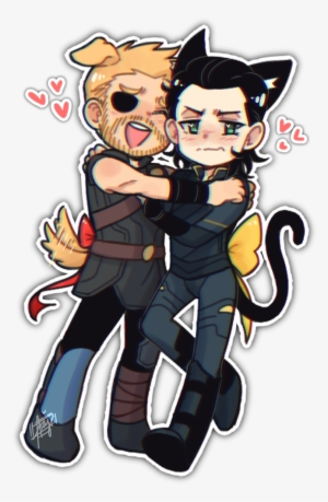 Loki Thor Chibi Transprent Jpg Stock - Loki Thor Laizy Boy