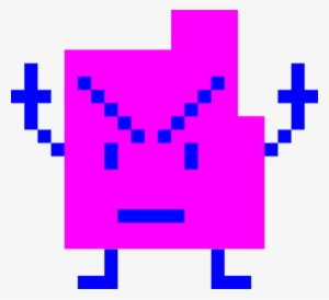 Pixel Art Bead Black And White Television - Mooninites Pixel Art