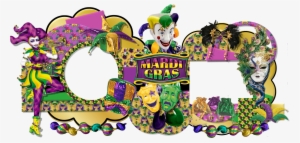 Mardi Gras Beads Border Png