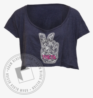 Kappa Alpha Theta Peace Crop Top - Phi Delta Theta Fanny Pack