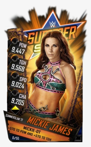 Supercard Mickiejames S3 14 Wrestlemania33 Supercard - Wwe Supercard Summerslam 17 Divas