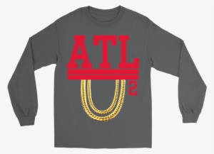 2 Chainz Atlanta Atl Chains Rap Long Sleeve - Long-sleeved T-shirt