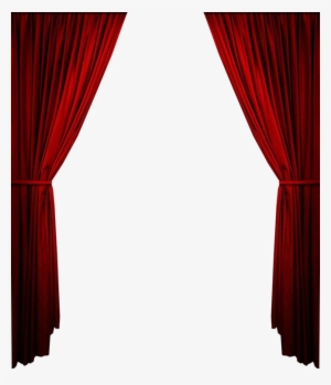 Curtains Png Clipart - Red Curtain Background Png