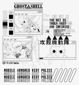 Ghost In The Shell - Super Unofficial The Net Is Vast And Infinite