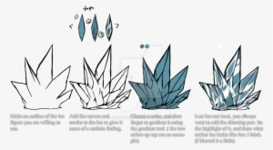 Ice Tutorial By Acealmansoori On Deviantart - Draw Ice