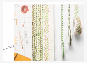 Garden Landscape Oil Painting - Oh.leely Masking Tape (various Designs) Green One Size