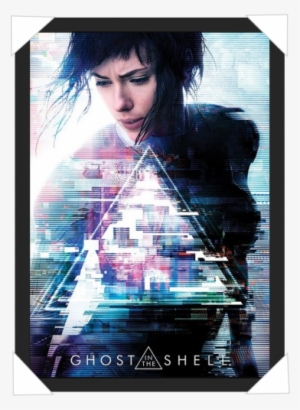 #866 - Ghost In The Shell (white) Movie Poster 12x18