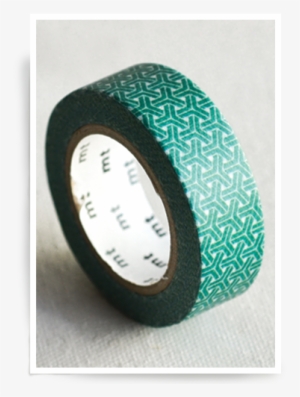Bpd, Mineral Green Tape - Mt Net Check Pink Washi Masking Tape - 1 Roll