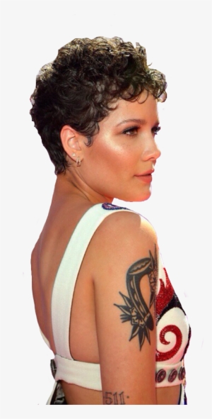 28 Images About 💥 - Halsey Short Curly Hair