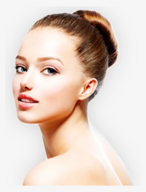 A Model With An " - Beauty Parlour Model Hair Face Png