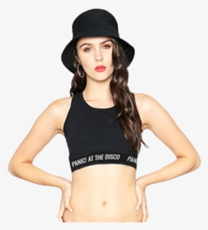 Sports Top - Panic At The Disco Sports Bra