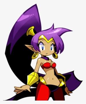 Fx Cine Shantae Pose 6 - Red And Blue Shantae