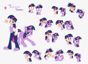 Twilight Sparkle - Twilight Sparkle Human And Pony