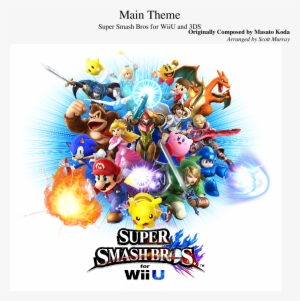 Main Theme Sheet Music Composed By Originally Composed - Super Smash Bros Deluxe Nintendo Switch