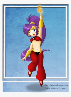 Enjoy This Adorable Shantae Art By Aikaarfeiniel Http - Art