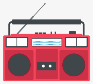 Did You Hear The Latest We Did - Boombox Vector