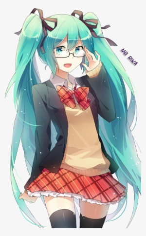 Vocaloids Images Smart School Girl Miku Hd Wallpaper - Hatsune Miku Mal Hecho