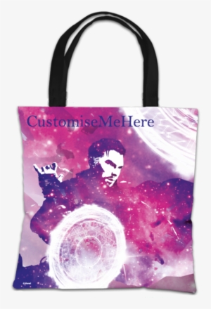 Marvel Doctor Strange Galaxy Tote Bag Disney, Marvel - Marvel Avengers Assemble Group Scene Tote Bag