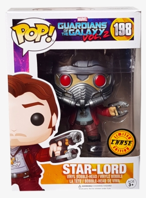 Star-lord Chase Pop Vinyl Figure - Funko Pop Star Lord 198