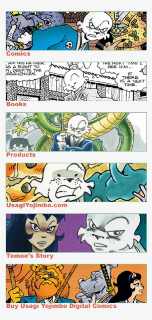 Links - Usagi Yojimbo: Tomoe's Story