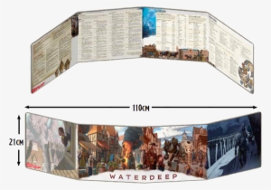 Dungeons & Dragons Rpg - Waterdeep Dragon Heist Dm Screen