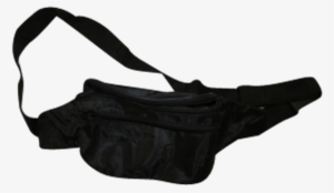 Black Retro Fanny Pack - Fanny Pack